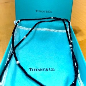 Tiffany and Co. Spinal black necklace